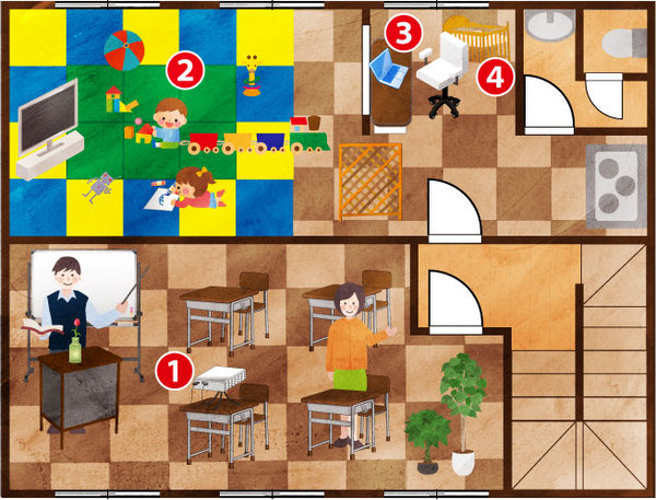 2階間取り図