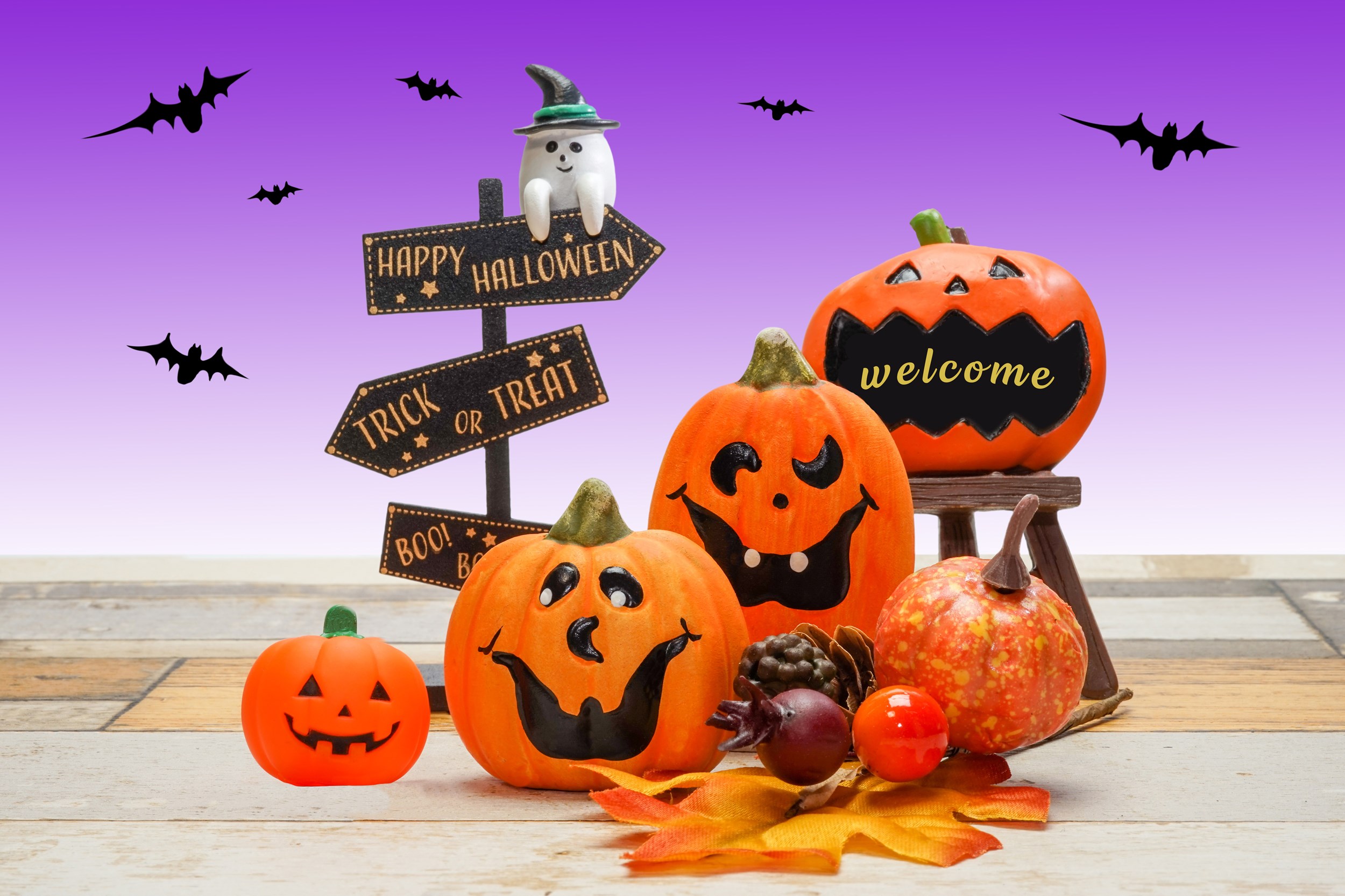 かぼちゃのカード20セット保育園や施設などの製作活動に ハロウィン10月壁面制作 通販